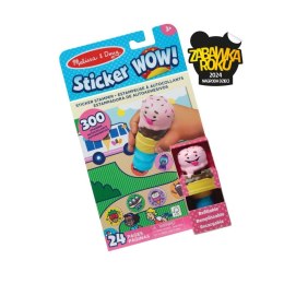 Sticker Wow - Książeczka i stempelek z naklejkami - Lody Nefere