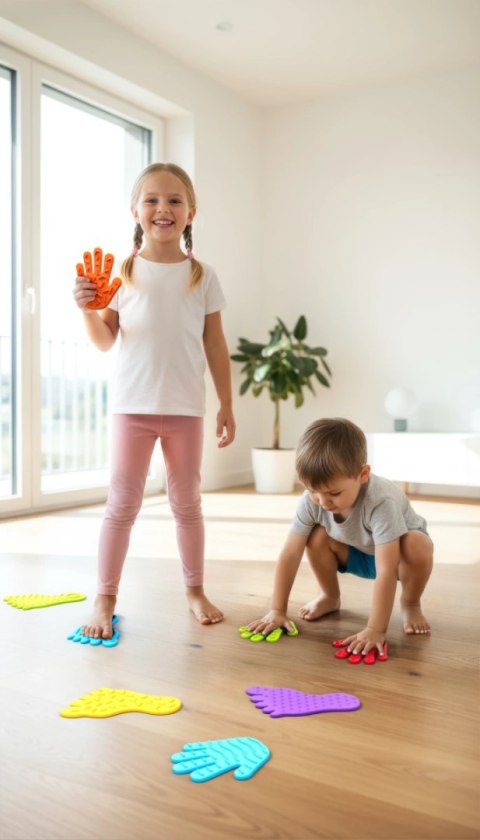 BiBi Sensory Hands & Feet - sensoryczna ścieżka ruchowa 18m+ Meli