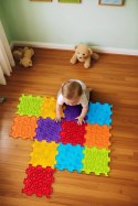 BiBi Sensory Mats 12 el. - maty sensoryczne dla dzieci 6m+ Meli