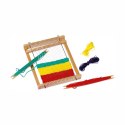 Goki krosno drewniane - mały warsztat tkacki dla dzieci 6+ Goki