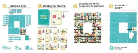 Gra obserwacyjna Postman Listonosz Londji dla rodziny 3+ Londji