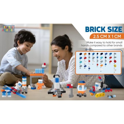 Klocki Little Architect Space 383 el. Little Architect