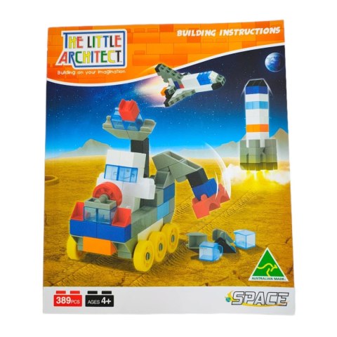 Klocki Little Architect Space 383 el. Little Architect