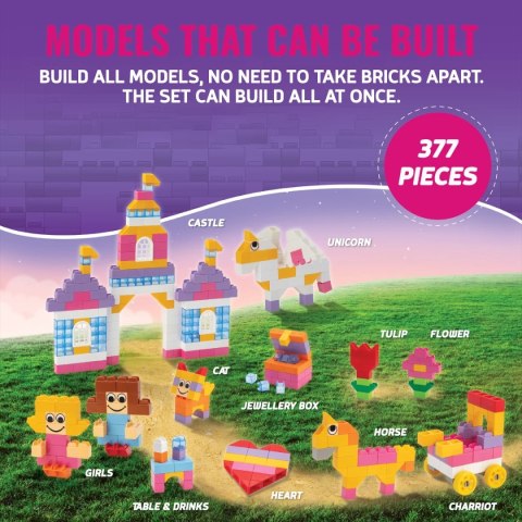 Klocki Little Architect Unicorn - 370 el. Little Architect