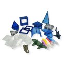 Klocki magnetyczne Ocean przezroczyste 40 el. - X-Bida 3+ X-Bida