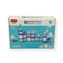 Klocki magnetyczne Ocean przezroczyste 40 el. - X-Bida 3+ X-Bida