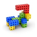Meli Cube Edu 300 - zestaw klocków konstrukcyjnych Meli
