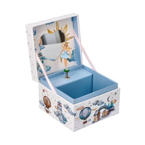 Niebieska pozytywka " Sweet Dreams" - szkatułka z baletnicą Adam Toys