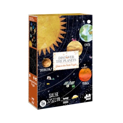 Puzzle Londji Odkryj Planety układ słoneczny 200 elementów 6+ Londji