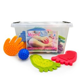 Ścieżka sensoryczna z piłeczkami - Jeżykowy szlak - 36 el. Mom's Care