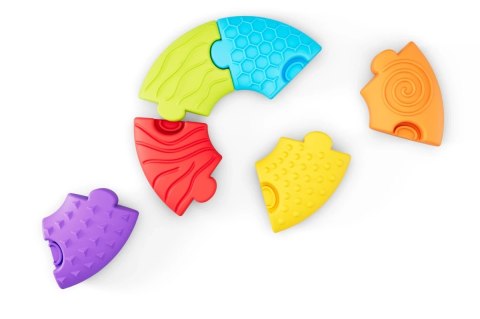 Soft BiBi Sensory Puzzle Circle - układanka sensoryczna 6m+ Meli
