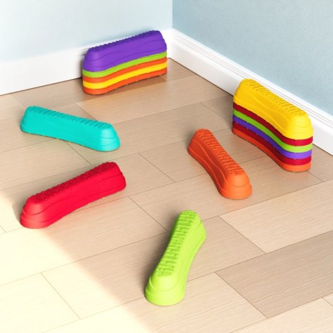 Stopnie sensoryczne Soft Bibi Balance Steps - 6szt. Meli