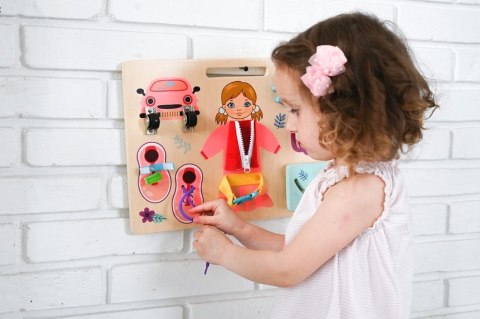 Tablica aktywności motoryczna - Ania Adam Toys
