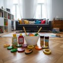 Drewniane zabawki kuchenne zestaw sałatkowy 22 el. - Kabi 3+ Kabi