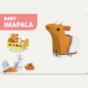 Figurki magnetyczne 3D Half Toys - Rodzina safari Impala i Gnu Half Toys