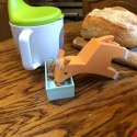 Figurki magnetyczne 3D Half Toys - Rodzina safari Impala i Gnu Half Toys