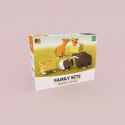 Figurki magnetyczne 3D Half Toys - Rodzina safari Impala i Gnu Half Toys