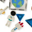 Klocki magnetyczne Kosmos 39 el. z astronautami - X-Bida 3+ X-Bida