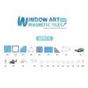Klocki magnetyczne Ocean 68 el. Window Art - 3+ X-Bida
