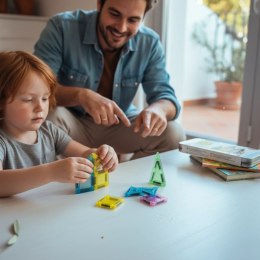 Klocki magnetyczne dla dzieci mini 42 el. - Magnetic Mini Tiles 3+ X-Bida