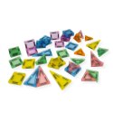 Klocki magnetyczne dla dzieci mini 42 el. - Magnetic Mini Tiles 3+ X-Bida