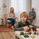 Klocki magnetyczne farma 26 el. - Magnetic Tiles 3+ X-Bida