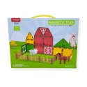 Klocki magnetyczne farma 26 el. - Magnetic Tiles 3+ X-Bida