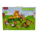 Klocki magnetyczne farma 76 el. - Magnetic Tiles 3+ X-Bida