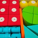 Klocki magnetyczne piankowe EVA 34 el. - MagTic 3+ Tong Le