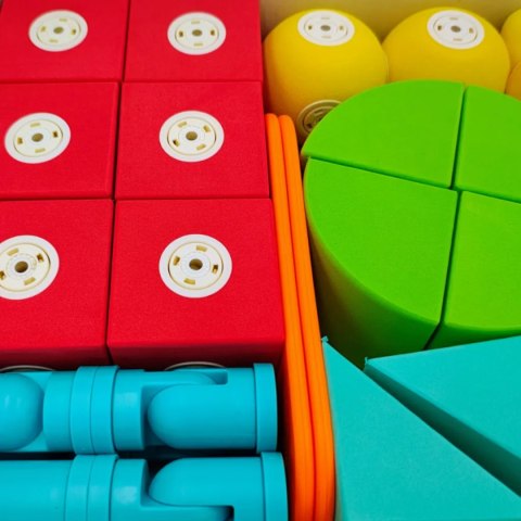 Klocki magnetyczne piankowe EVA 34 el. - MagTic 3+ Tong Le