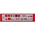 Klocki magnetyczne straż pożarna 48 el. - Magnetic Tiles 3+ X-Bida