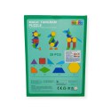 Klocki magnetyczne tangram 35 elementów - X-Bida 3+ X-Bida