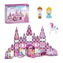 Klocki magnetyczne zamek księżniczki 58 el. - Magnetic Tiles 3+ X-Bida