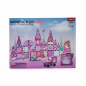 Klocki magnetyczne zamek księżniczki 58 el. - Magnetic Tiles 3+ X-Bida