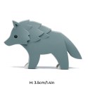 Magnetyczne figurki 3D zwierząt leśnych - Half Toys 3+ Half Toys