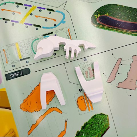 Magnetyczne figurki 3D zwierząt leśnych - Half Toys 3+ Half Toys