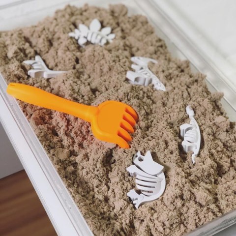 Magnetyczne figurki dinozaurów z dioramą - Half Toys 3+ Half Toys