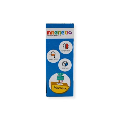 Magnetyczne klocki piankowe EVA 24 el. - MagTic 3+ Tong Le