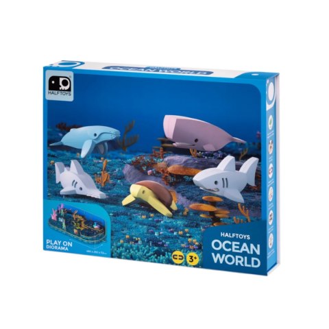 Magnetyczne zwierzaki Half Toys Ocean 3D - figurki dla dzieci 3+ Half Toys