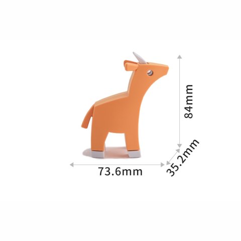 Magnetyczne zwierzaki Half Toys safari puzzle 3D - figurki 3+ Half Toys