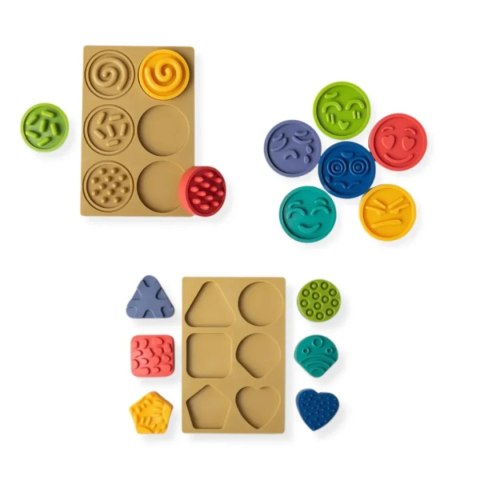 Puzzle sensoryczne Planeta zmysłów 68 el. - Mom's Care 1+ Mom's Care