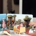 Zabawki magnetyczne 3D dla dzieci safari hipopotam i krokodyl - Half Toys 3+ Half Toys