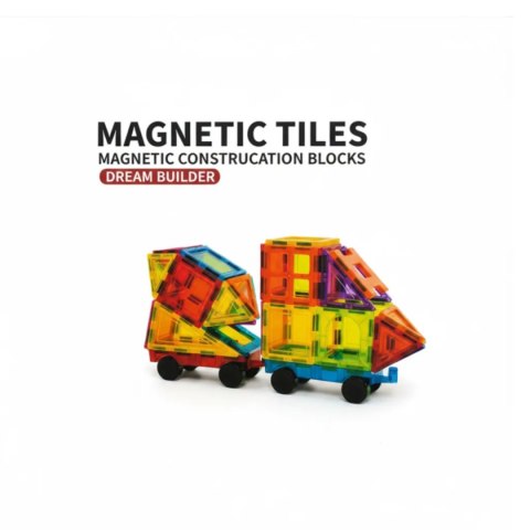Klocki magnetyczne XL 85 elementów -3+ X-Bida