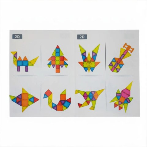 Klocki magnetyczne XL 85 elementów -3+ X-Bida