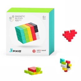 Klocki magnetyczne Pixio 100 elementów Design Series - 6 kolorów 6+ Pixio