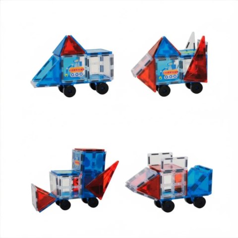 Klocki magnetyczne kosmiczne zestaw 60 elementów - 3+ X-Bida