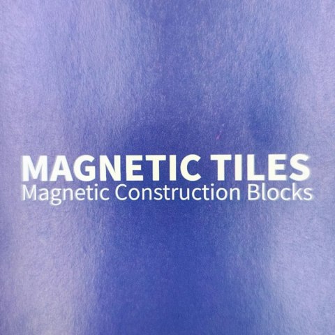 Klocki magnetyczne kosmiczne zestaw 60 elementów - 3+ X-Bida