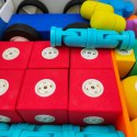 Klocki magnetyczne piankowe EVA 50 el. - 3+ Tong Le