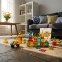 Klocki magnetyczne plac budowy 50 el. przezroczyste - Magnetic Tiles 3+ X-Bida