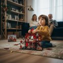 Klocki magnetyczne straż pożarna 32 el. - Magnetic Tiles 3+ X-Bida